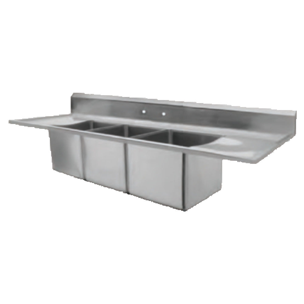 GSW USA SH12163DDN Sink Three Compartment Drop-in