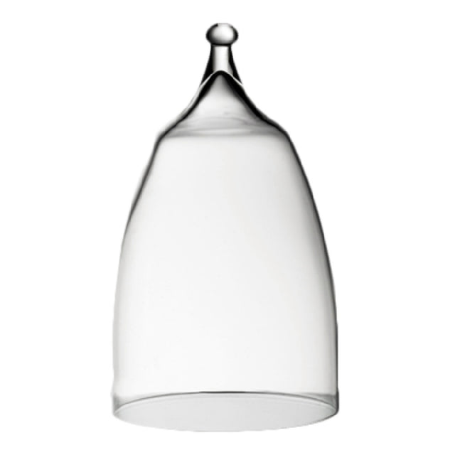 Steelite 4819R381 Cloche 6" H (3-1/2" M 3-1/2" B) Round Glass