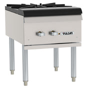 Vulcan VSP100-QS-PLATINUM_NAT (Quick Ship) Stock Pot Range Gas 18”W X 24”D X 23”H