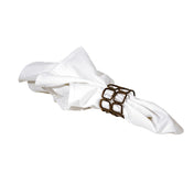 FOH XNR003GOI83 Wireware™ Coppered Link Napkin Ring 2" Dia. X 1-1/2" Round