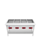 Atosa USA, Inc. EHS-OW-4 - Steam Table, Electric, 58-1/4"W X 29-1/2"D X 33-1/2"H