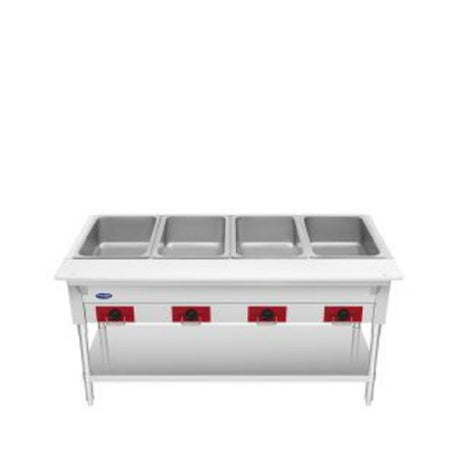 Atosa USA, Inc. EHS-OW-4 - Steam Table, Electric, 58-1/4"W X 29-1/2"D X 33-1/2"H