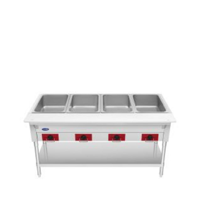 Atosa USA, Inc. EHS-OW-4 - Steam Table, Electric, 58-1/4"W X 29-1/2"D X 33-1/2"H