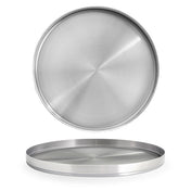FOH DOS034BSS21 Soho Plate 12-1/4" Dia. X 1"H Round