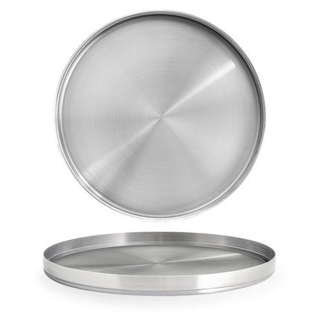 FOH DOS034BSS21 Soho Plate 12-1/4" Dia. X 1"H Round