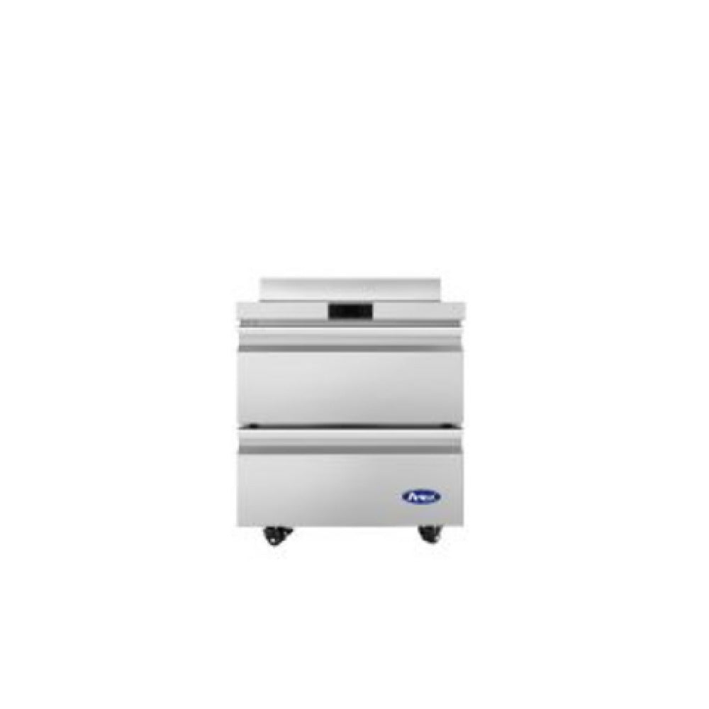 Atosa USA, Inc. AWR27D2 - Worktop Refrigerator, 27-1/2"W X 30"D X 38-7/8"H, (2) Drawers