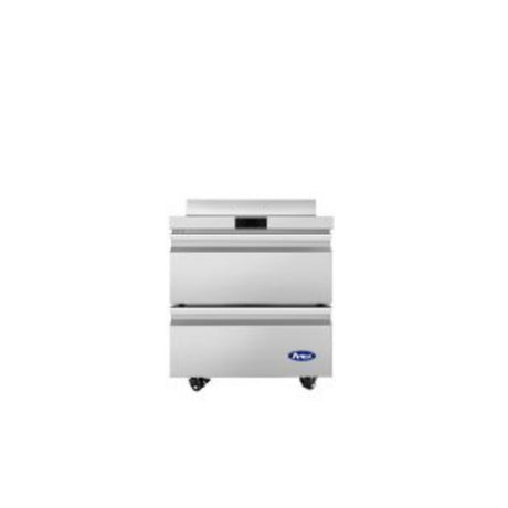 Atosa USA, Inc. AWR27D2 - Worktop Refrigerator, 27-1/2"W X 30"D X 38-7/8"H, (2) Drawers