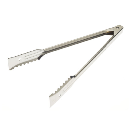 Mercer M21612 - 12" Utility Tong, Gripper End, 18-0 Stainless Steel