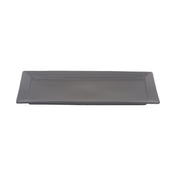 Cameo China 910-710143 Onyx Rim Platter 14" X 7" X 1-1/8"H (35.5 Cm X 18 Cm X 2.7 Cm)