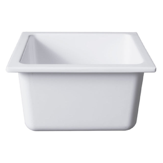 Elite Global Solutions B16375-W Food Pan GN 1/66-7/8" X 6-3/8" X 3-3/4"H Square