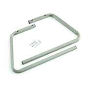 Hubert 37982 - Kratos 28W-534 C-Style Legs, 18"D X 16"H, Stainless Steel