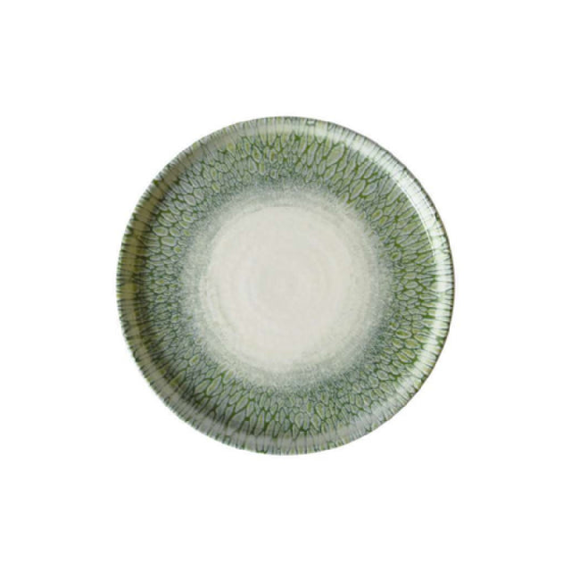 Arc Cardinal FP825 Dudson Papillon Green Walled Plate (D:8.25'') ['Vitrified Ceramic']