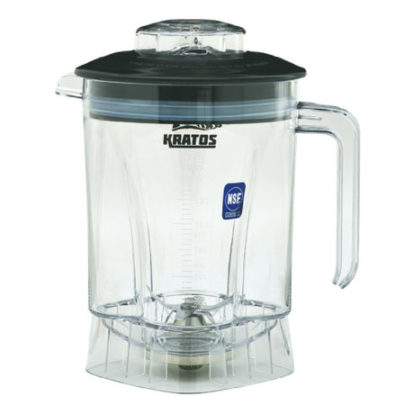 Hubert 168426 - Kratos 29B-010 Replacement Blender Jar For Kratos Blenders, 48 Oz. Capacity