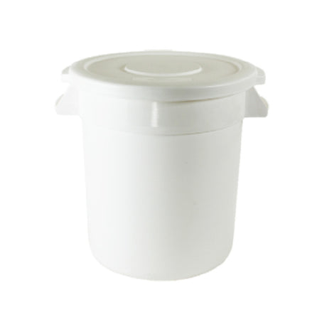 Thunder Group PLTC010W - Trash Can, 10 Gallon, Round