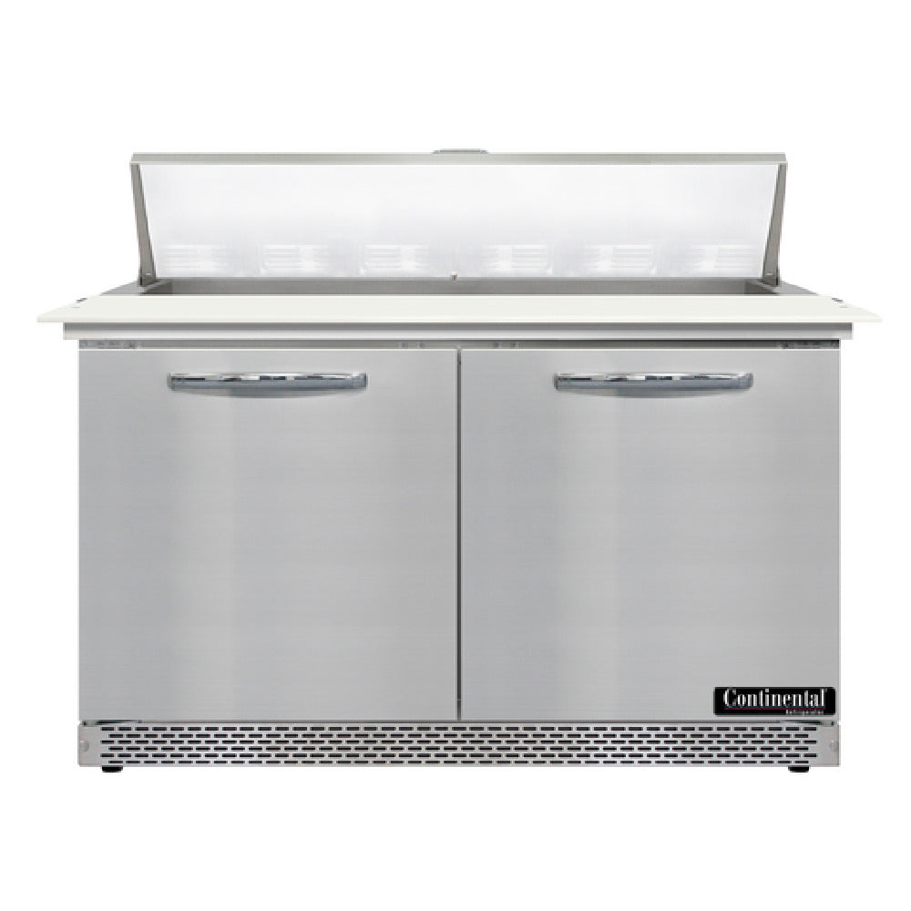 Continental Refrigerator D48N12C-FB Designer Line Sandwich Unit Front Breather