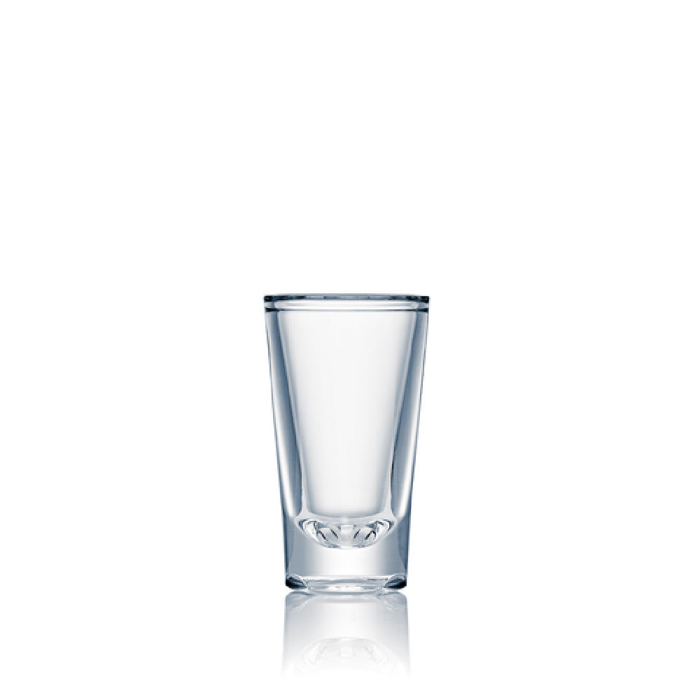 Steelite N531253 Strahl® Shot Glass 1-1/4 Oz. (H 2-3/8" M 1-3/4" T 1-3/4" B 1-3/8") Shatter Proof