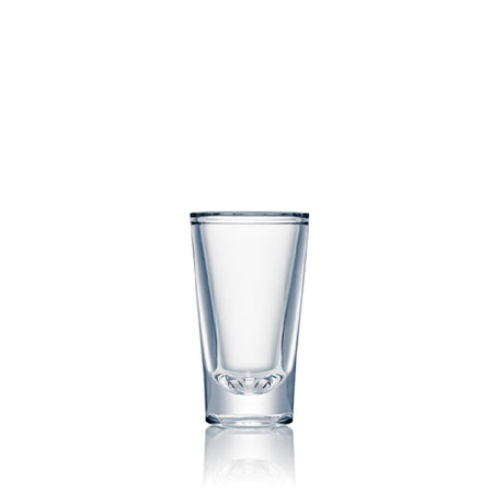 Steelite N531253 Strahl® Shot Glass 1-1/4 Oz. (H 2-3/8" M 1-3/4" T 1-3/4" B 1-3/8") Shatter Proof