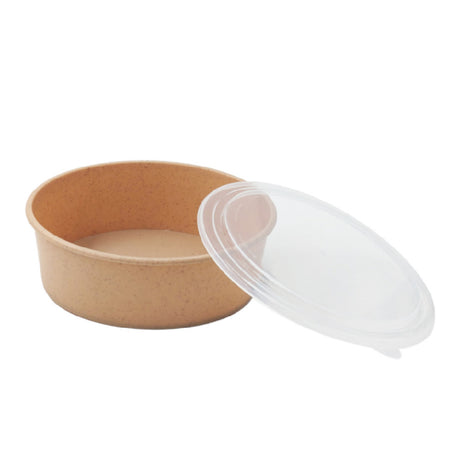 PacknWood 294WPCCO1200 - HUSKLY Salad Bowl, 40 Oz., 7.3"D X 2.7"H
