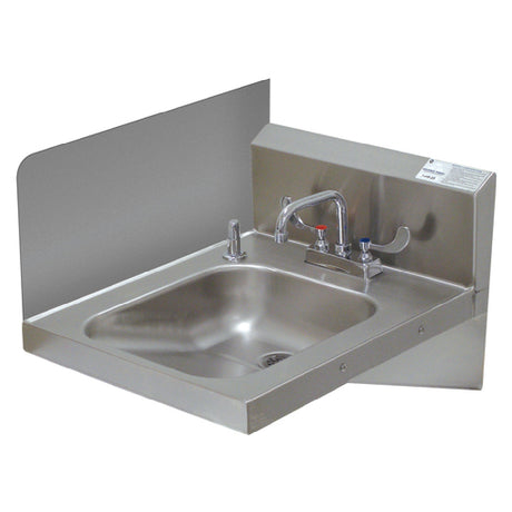 Advance Tabco 7-PS-11D Welded Side Splash 12"H (installed Height) One Side (specify Side)