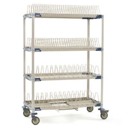 Metro PR48VX4-XDR MetroMax® I Mobile Drying Rack Unit With Drip Tray 48"W X 24"D X 68"H