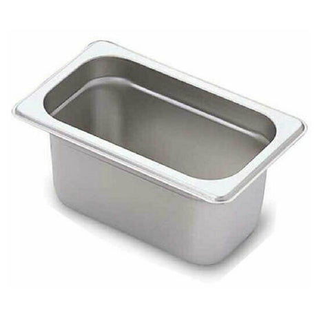 Omcan 80283 (80283) Steam Table Pan 1/9 Size 6-7/8" X 4-1/4" X 4" Deep