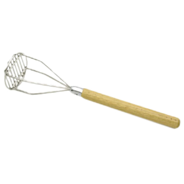 Royal Industries ROY PM RD 18 Potato Masher 18" Long 4-1/2" Dia. Round Head