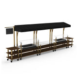 Steelite MGCMLA08WBBW Market Station Mixed Materials (minimum = Case Quantity 1 Per Case) (repack Item)