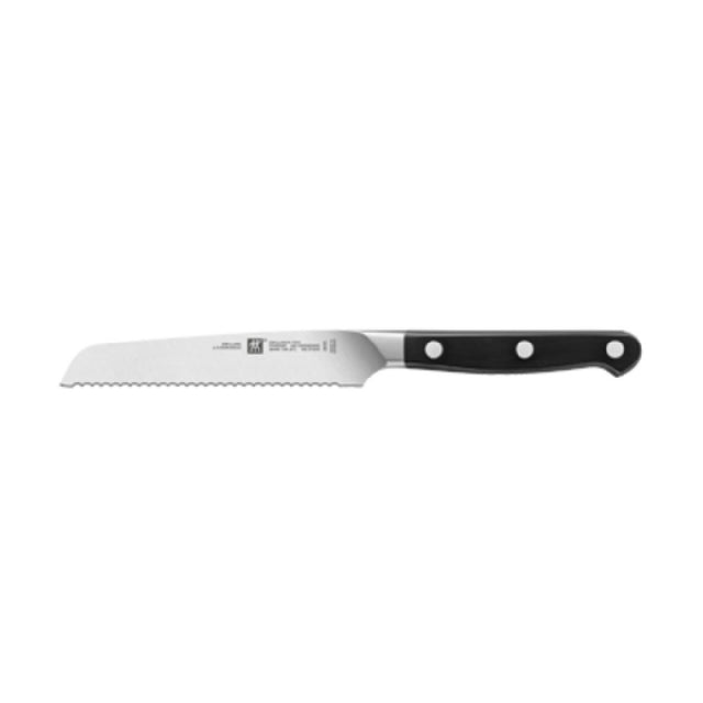 Zwilling 38400-133 Zwilling® Pro Utility Knife 5" Serrated