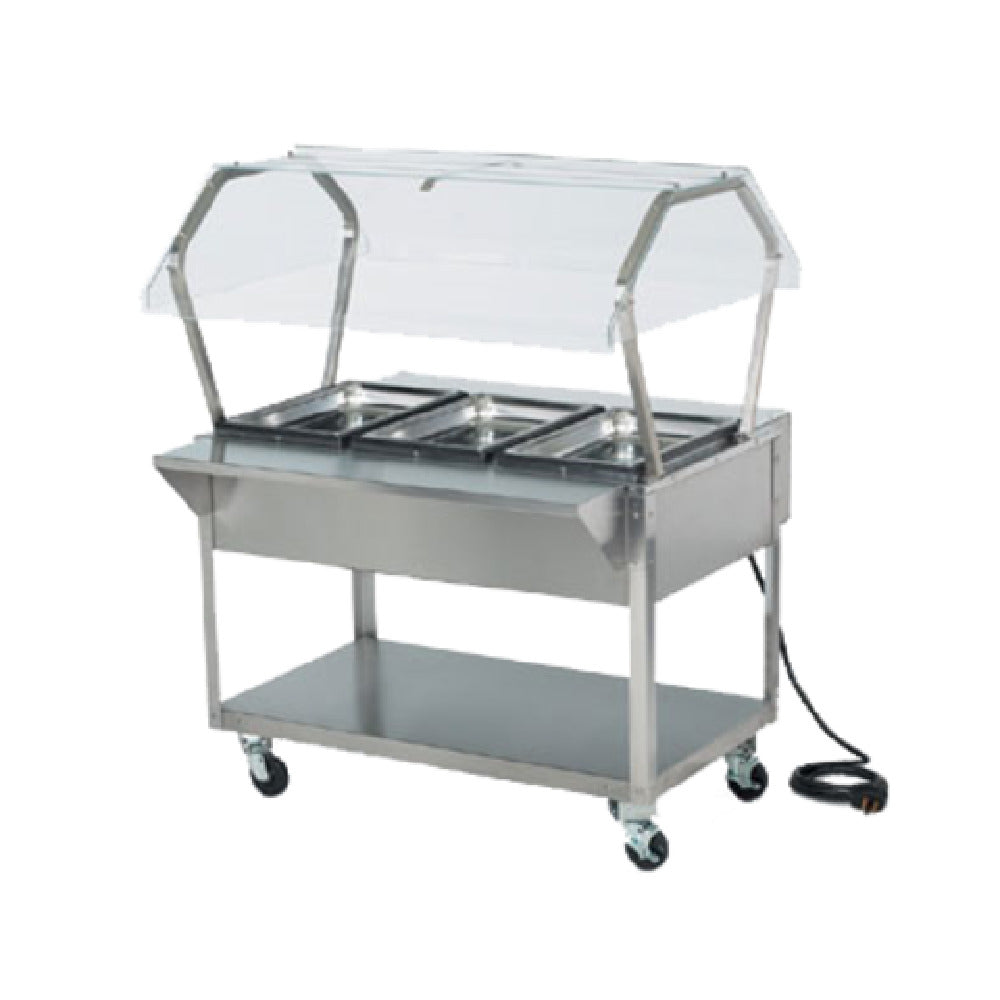 Vollrath 38062 ServeWell® Buffet Breath Guard 32"W X 35-3/8"D X 23-1/2"H Fits All 2-Pan ServeWell® Units