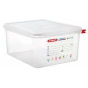 Carlisle 03034 Araven Food Storage Container 10.5 Qt. 12-3/4" X 10-7/16" X 6"
