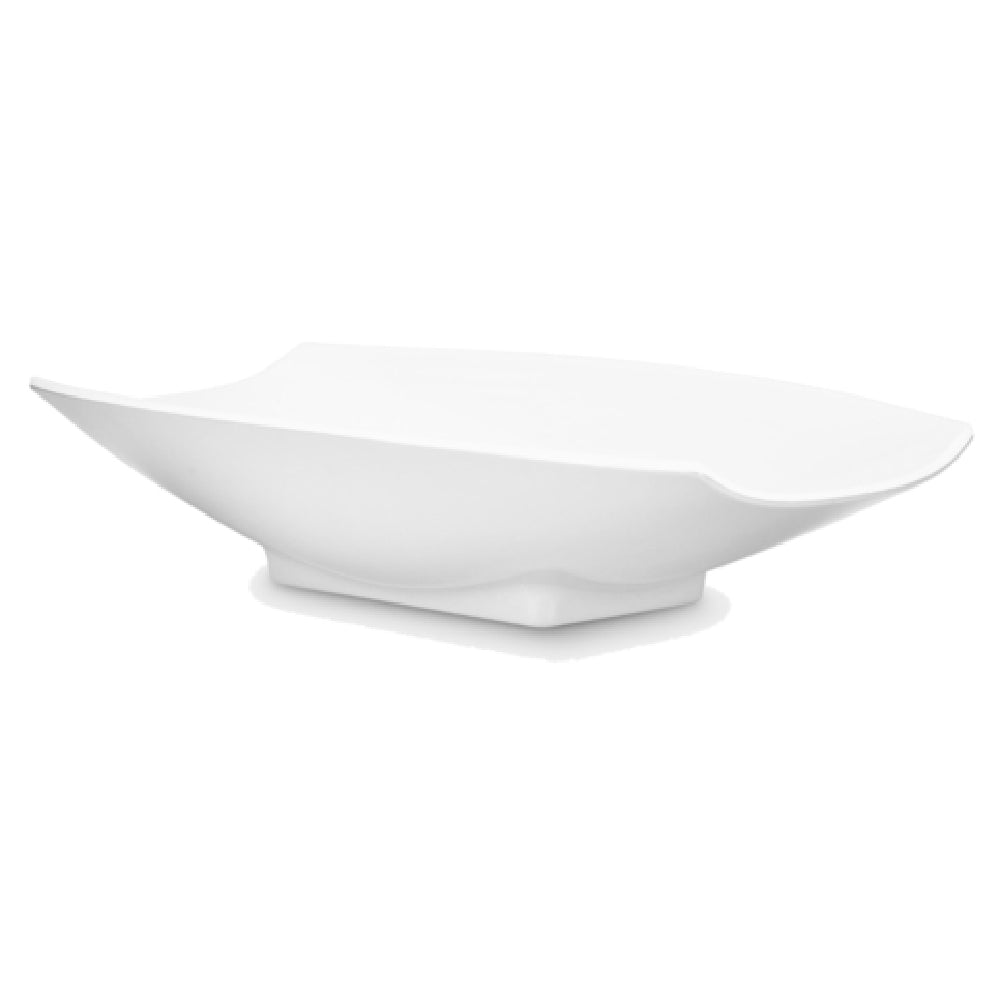 Bon Chef 53705WHITE - Serving Bowl, 160 Oz. (5 Qt.), 21" X 12-1/8" X 4-1/4"