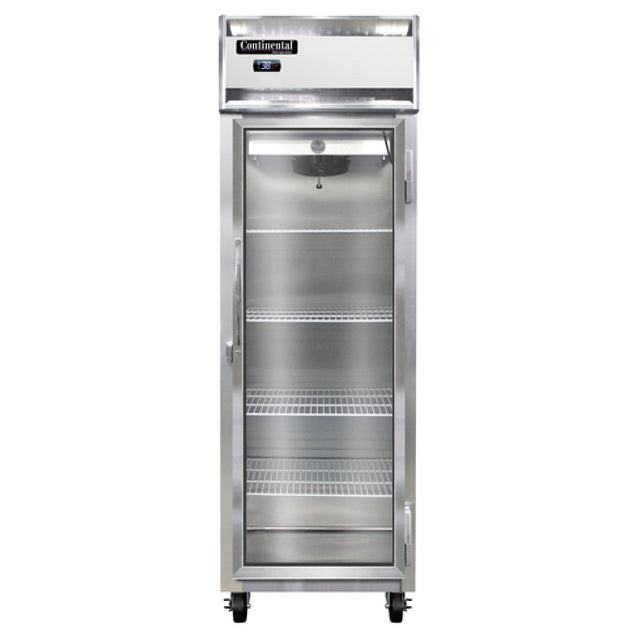 Continental Refrigerator 1RNSSGD Refrigerator Reach-in Display One-section