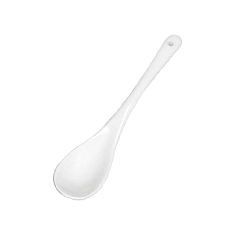 CAC China SPN-6 Gourmet Collection Tasting Spoon 6"L X 1"W X 3/8"H Dishwasher