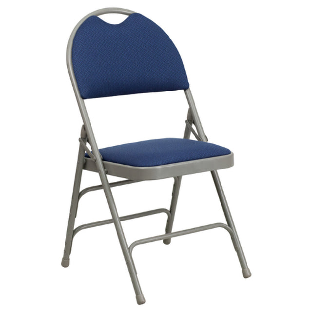 Flash Furniture HA-MC705AF-3-NVY-GG Hercules Series Extra Large Ultra-Premium Folding Chair