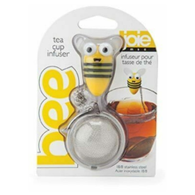 Harold Import Co. 48222 Joie Bee Tea Infuser Ball Shape Plastic And 18/8 Stainless Steel