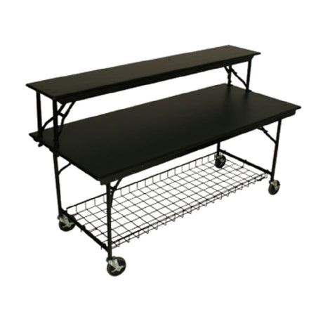 Forbes Industries LS3096MXB-MBR-### MAXX Edge® Mobile Buffet Table With Riser