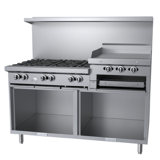 Garland G60-6R24SS_LP G Starfire Pro Series Restaurant Range