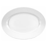 GET Enterprises D811OV-W Elite Global Solutions Plate 10-3/4"L X 7-3/4"W X 1-1/4"H Oval