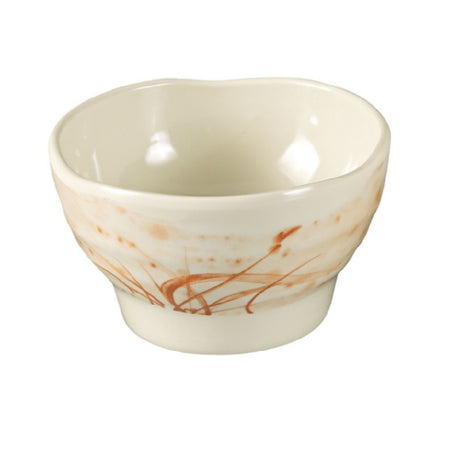 Yanco OR-3704 Orchis Rice Bowl 8 Oz. 4-1/4" Dia. X 2-1/2"H