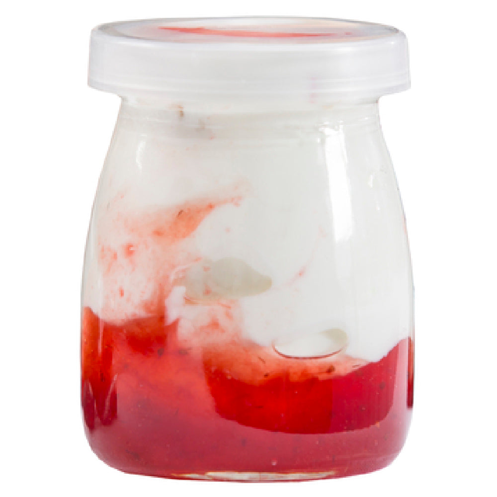 Tablecraft SGJ6 Cash & Carry Single-Serve Jar 6 Oz. With Lid