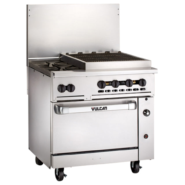 Vulcan 36S-2B24CBN Endurance™ Restaurant Range Natural Gas 36"