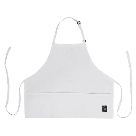 Winco BA-2724W Bib Apron 24"L X 27-1/2"W Mid-length