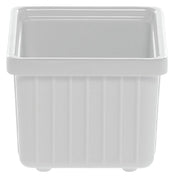 Hubert 12778 - Garnish Bowl, 45 Oz., 4-1/2" X 4-1/2" X 4"H