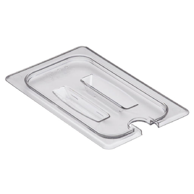 Cambro 40CWCHN135 Camwear® Food Pan Cover 1/4 Size Notched