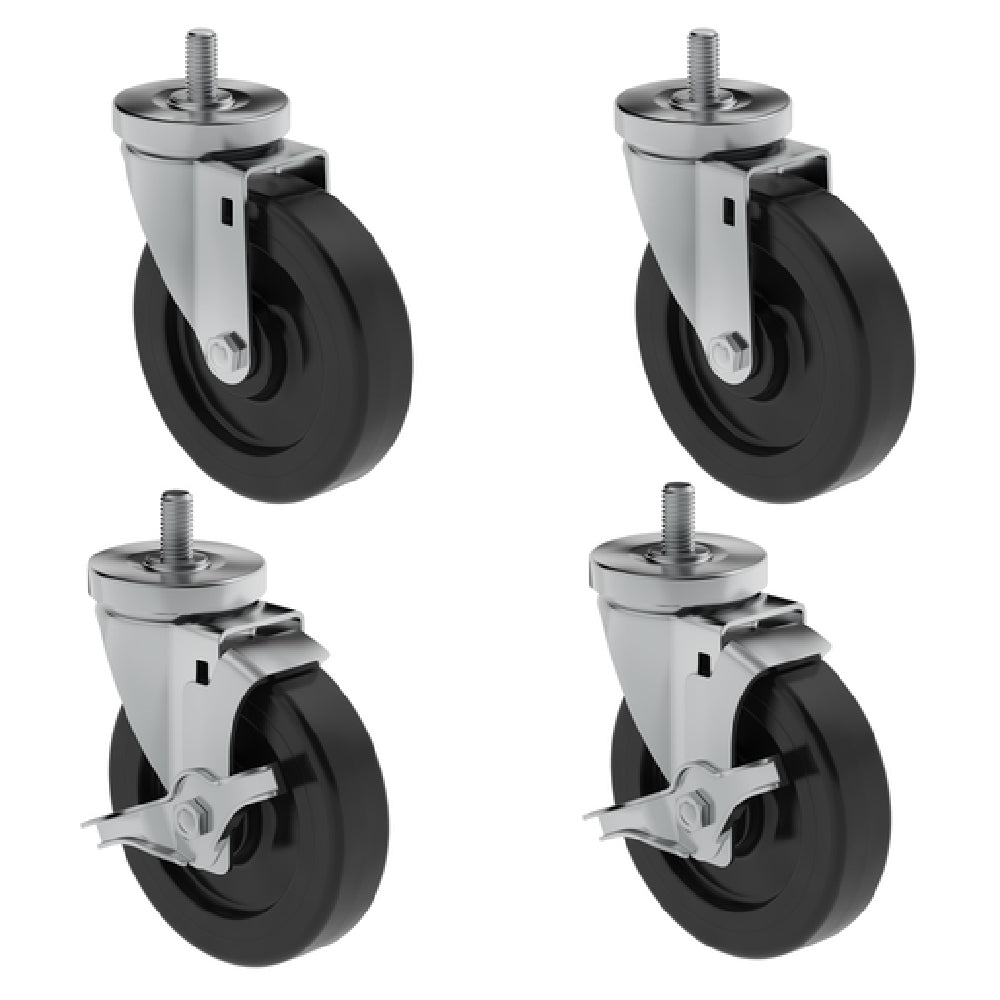 Hoshizaki HS-5036 Casters 6" (set Of 4) (2 With Brakes)