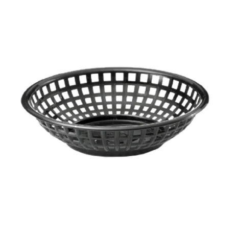 Tablecraft 1075BK Serving Basket 8" Dia. X 2" Round