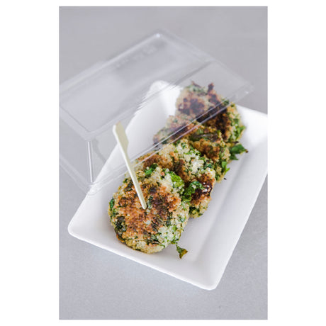 PacknWood 210ECODL1814 - Eco Plate Lid, For Eco-Design 210ECOD1814,6.69"W X 5.11"D X 1.1"H