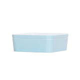 Cal Mil 24130-8-127 Bento Box 8.25"W X 8.25"D X 3"H Square
