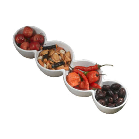 Bon Chef 9916FGLDREVISION Condiment Server 4" X 18" X 2-1/2" Sandstone