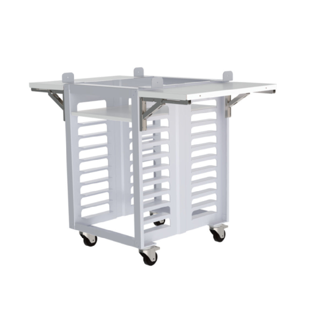 Cadco OST-34A-C-FUS Oven Stand Half Size Mobile